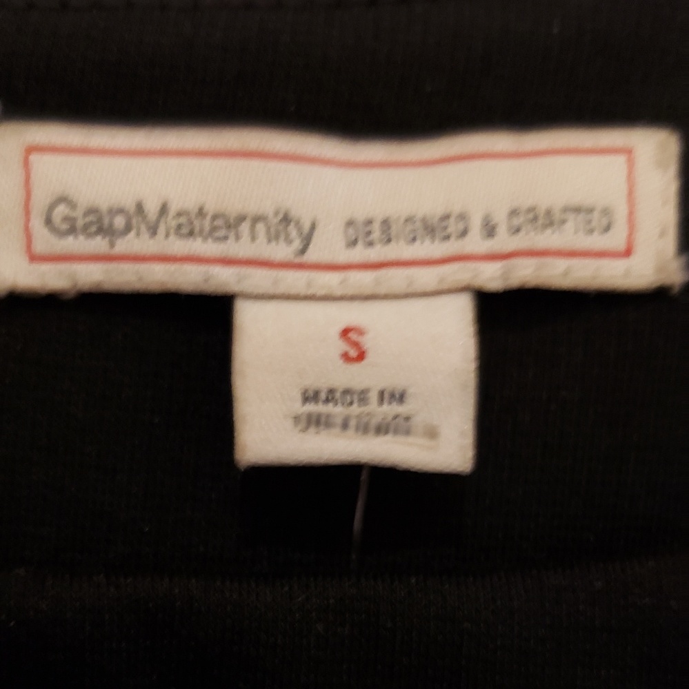 Gap Maternity Black Dress LBD size S - Picture 5 of 5